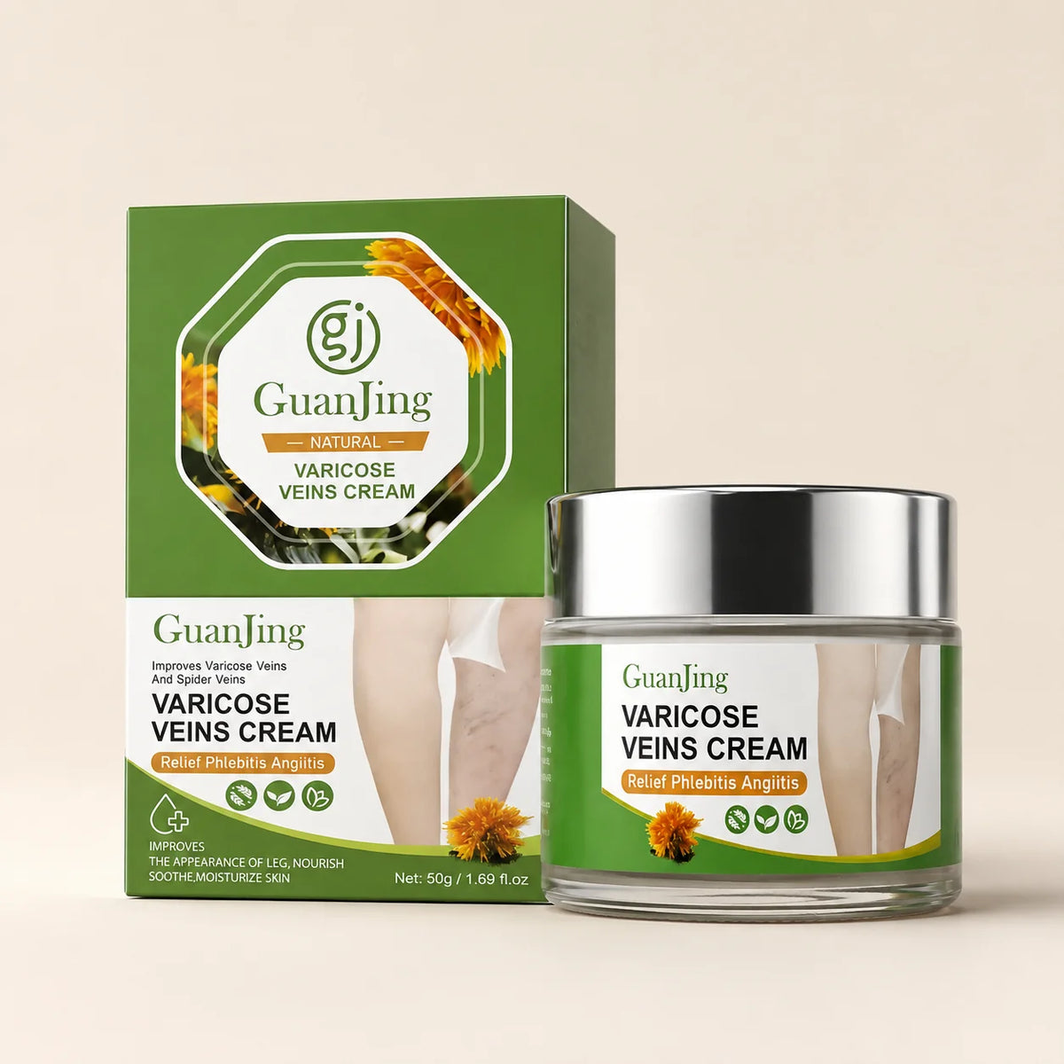 Crema para aliviar las venas varices