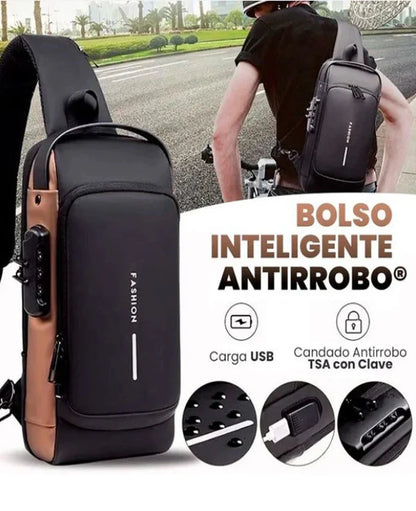 🛡️ Mochila Antirrobo Premium + Puerto USB 🔋💦