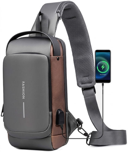 🛡️ Mochila Antirrobo Premium + Puerto USB 🔋💦